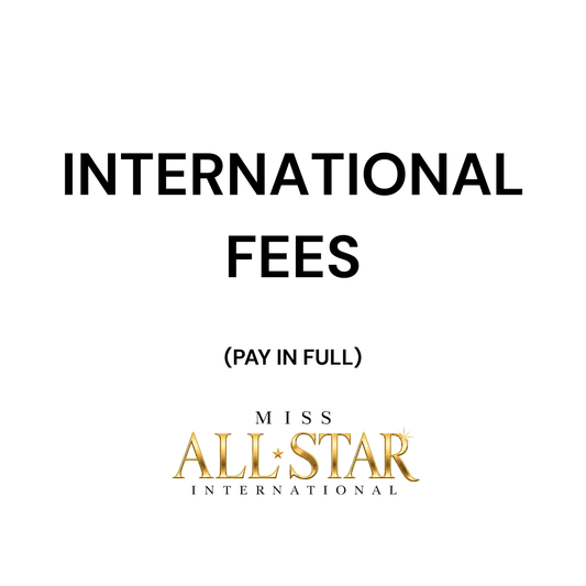 International Package Fee - pay in full