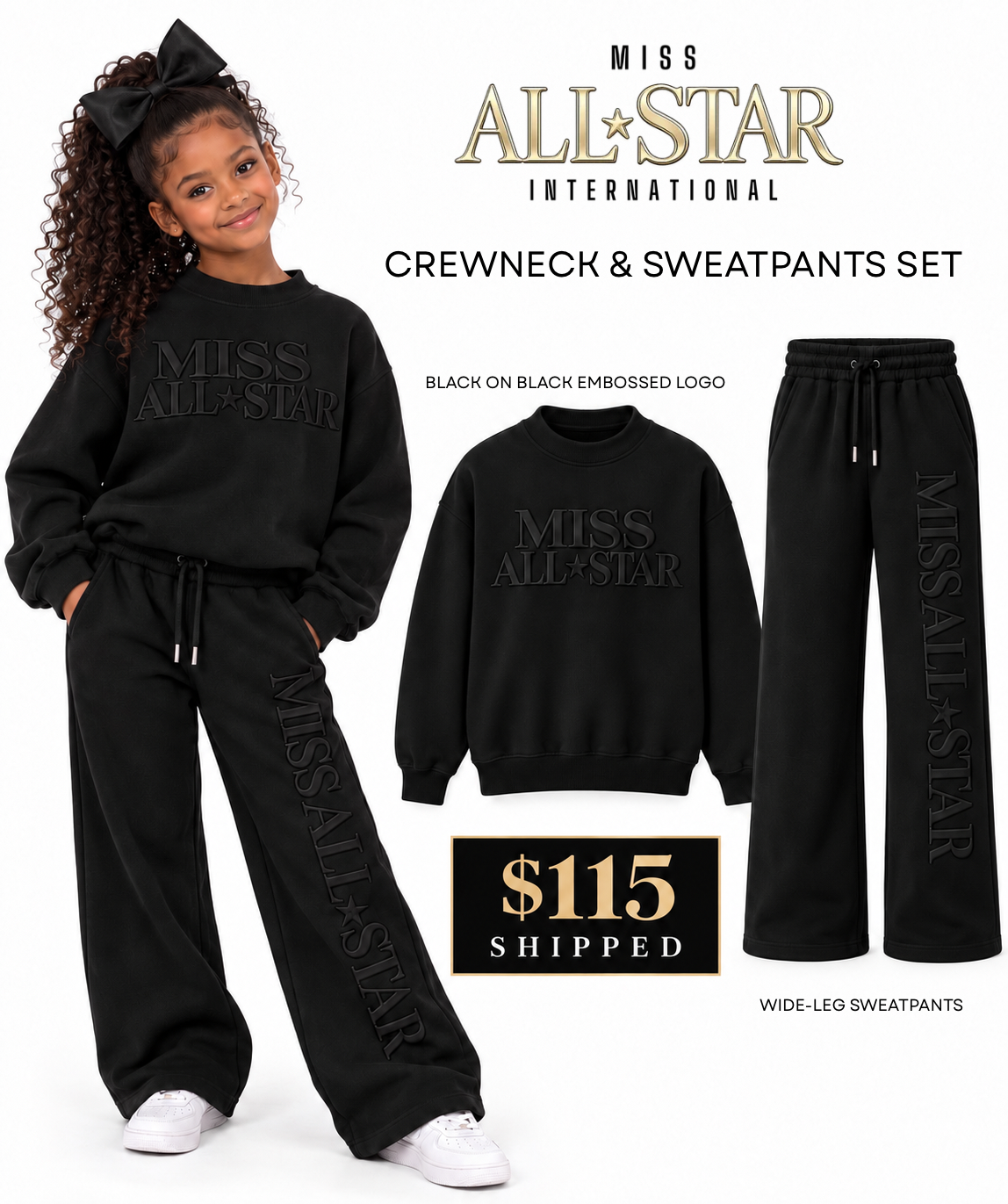Miss All Star Embossed Set